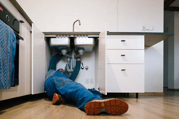Professional Plumbing technician working in Rainier, OR